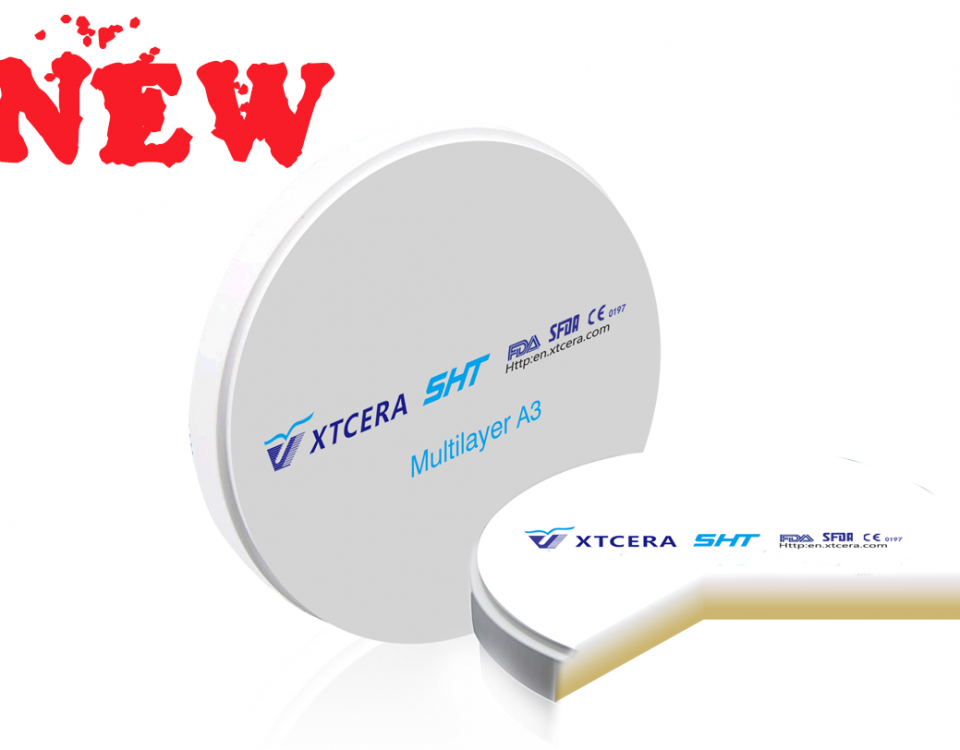 X-CERA Multilayer SHT Zirconia Blanks